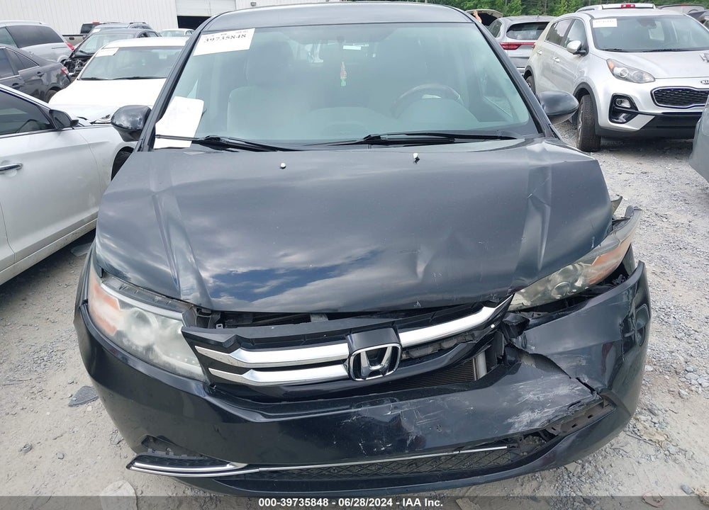 2016 HONDA ODYSSEY SE VIN: 5FNRL5H38GB064860