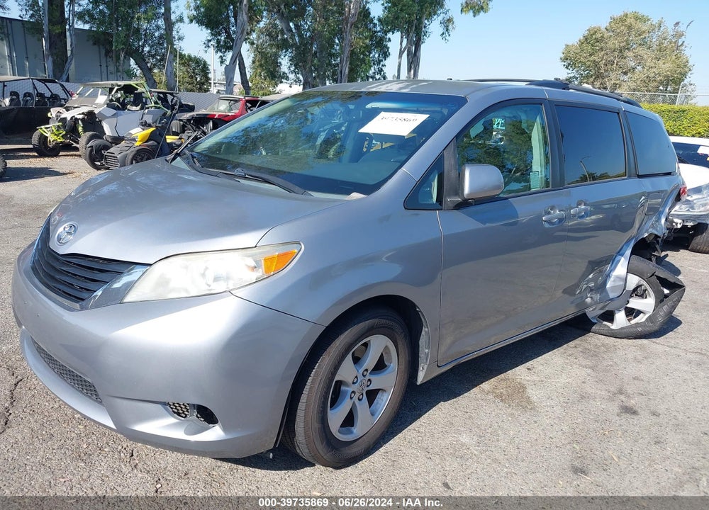 2011 TOYOTA SIENNA LE V6 VIN: 5TDKK3DC3BS173262