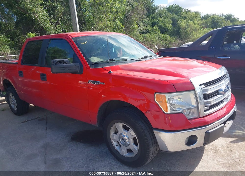 2013 FORD F-150 XLT VIN: 1FTFW1CF8DKF73673