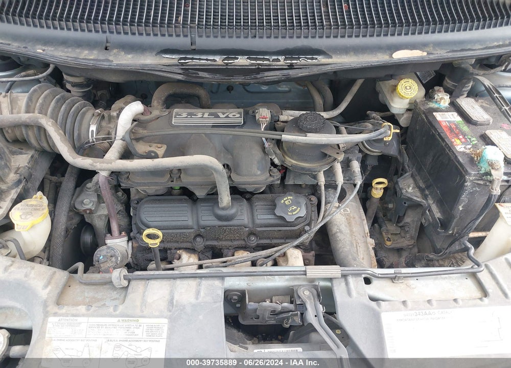 2005 DODGE GRAND CARAVAN SE VIN: 2D4GP24R85R105285