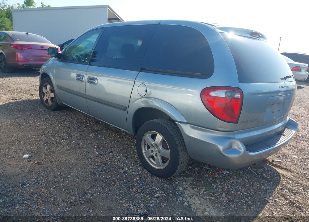 2005 DODGE GRAND CARAVAN SE VIN: 2D4GP24R85R105285