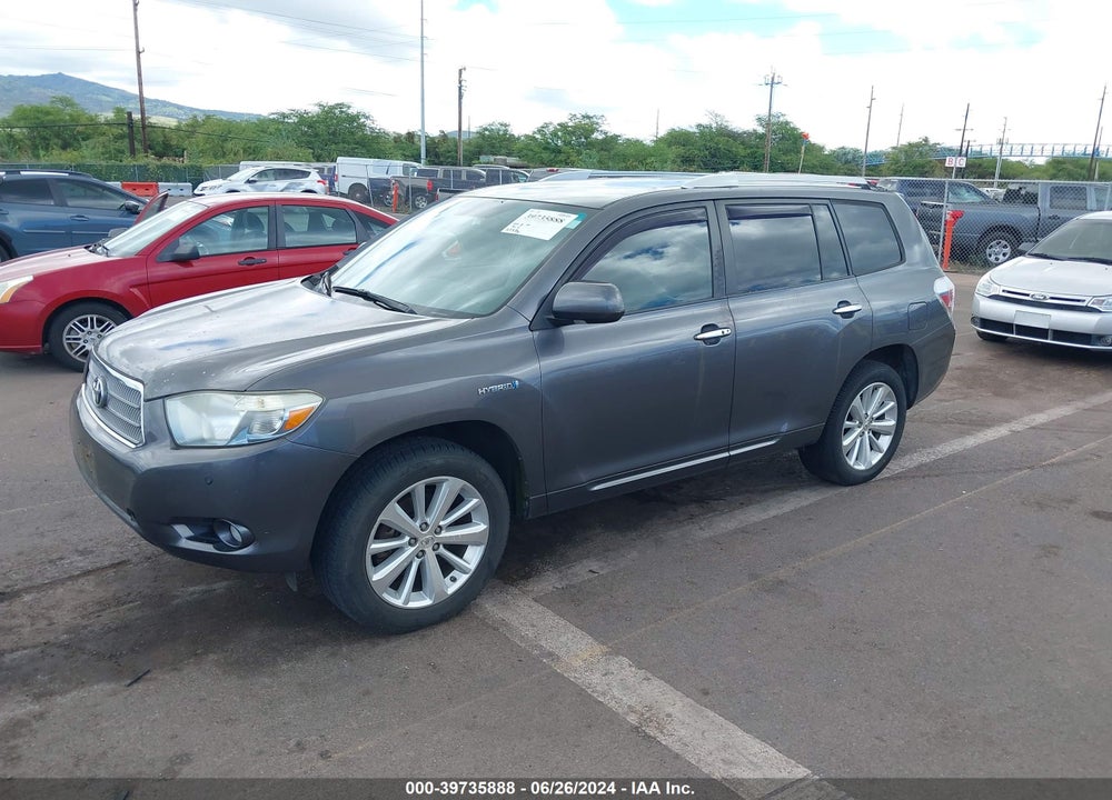 2009 TOYOTA HIGHLANDER HYBRID LIMITED VIN: JTEEW44A992028939
