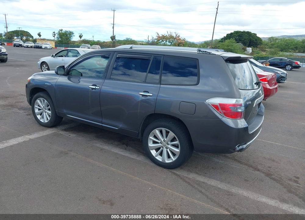 2009 TOYOTA HIGHLANDER HYBRID LIMITED VIN: JTEEW44A992028939