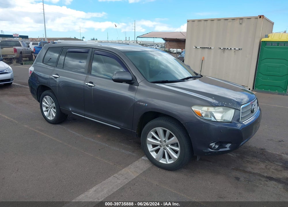 2009 TOYOTA HIGHLANDER HYBRID LIMITED VIN: JTEEW44A992028939