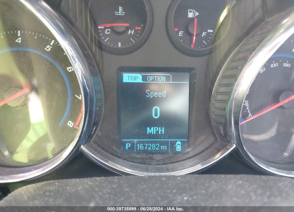 2013 CHEVROLET CRUZE 2LT AUTO VIN: 1G1PE5SB4D7157435
