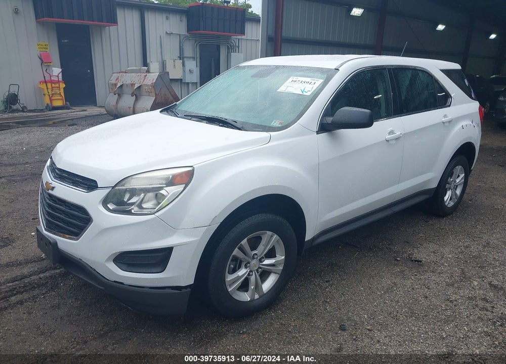 2016 CHEVROLET EQUINOX LS VIN: 2GNALBEK3G1188262