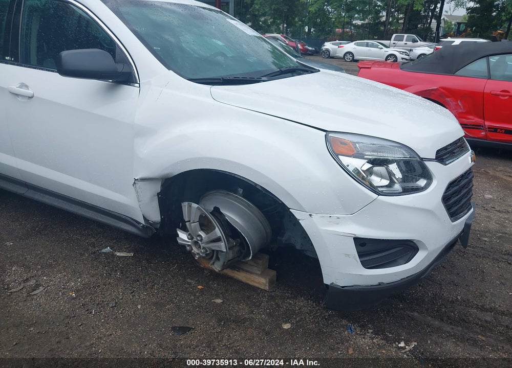2016 CHEVROLET EQUINOX LS VIN: 2GNALBEK3G1188262