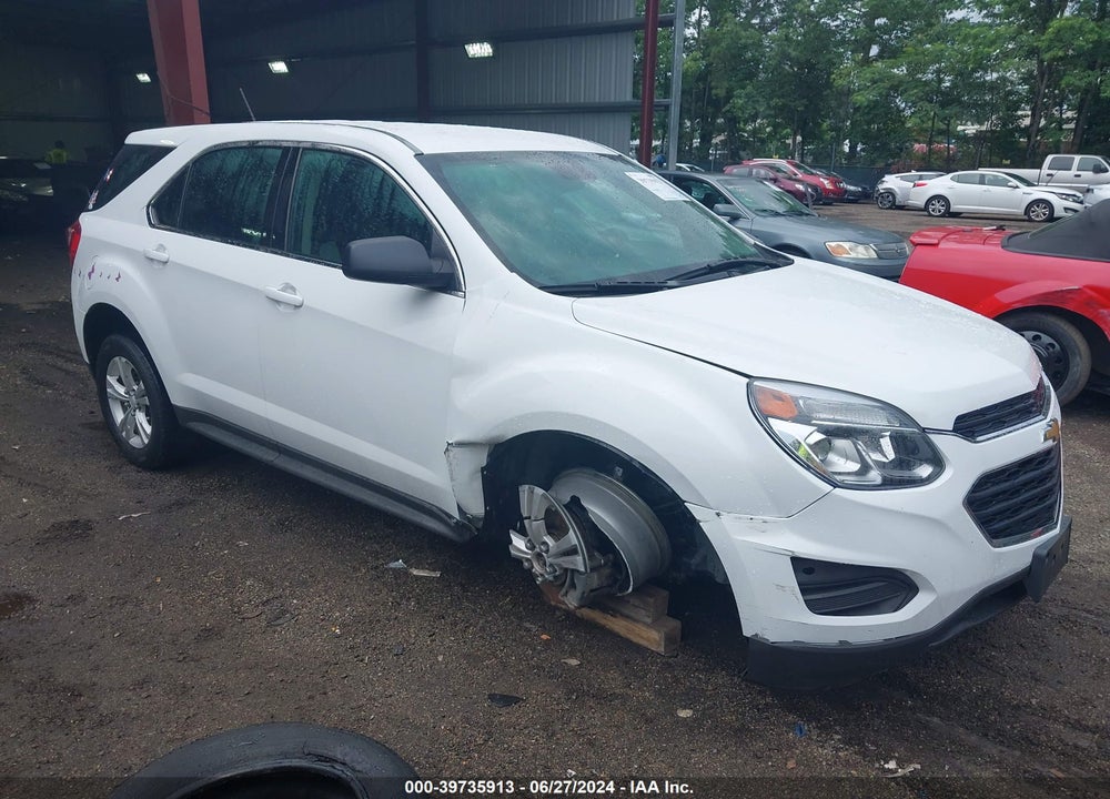 2016 CHEVROLET EQUINOX LS VIN: 2GNALBEK3G1188262