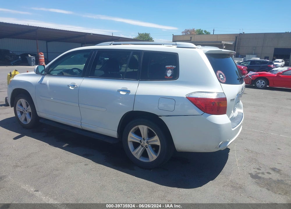2009 TOYOTA HIGHLANDER LIMITED VIN: JTEES42A792113129
