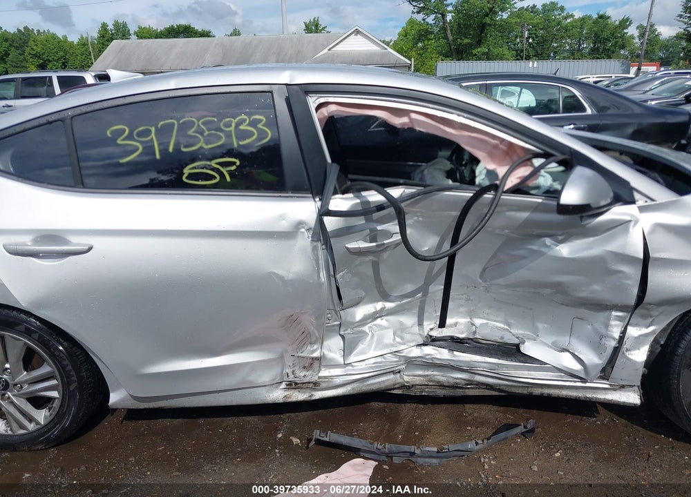 2020 HYUNDAI ELANTRA SEL VIN: 5NPD84LF1LH528154