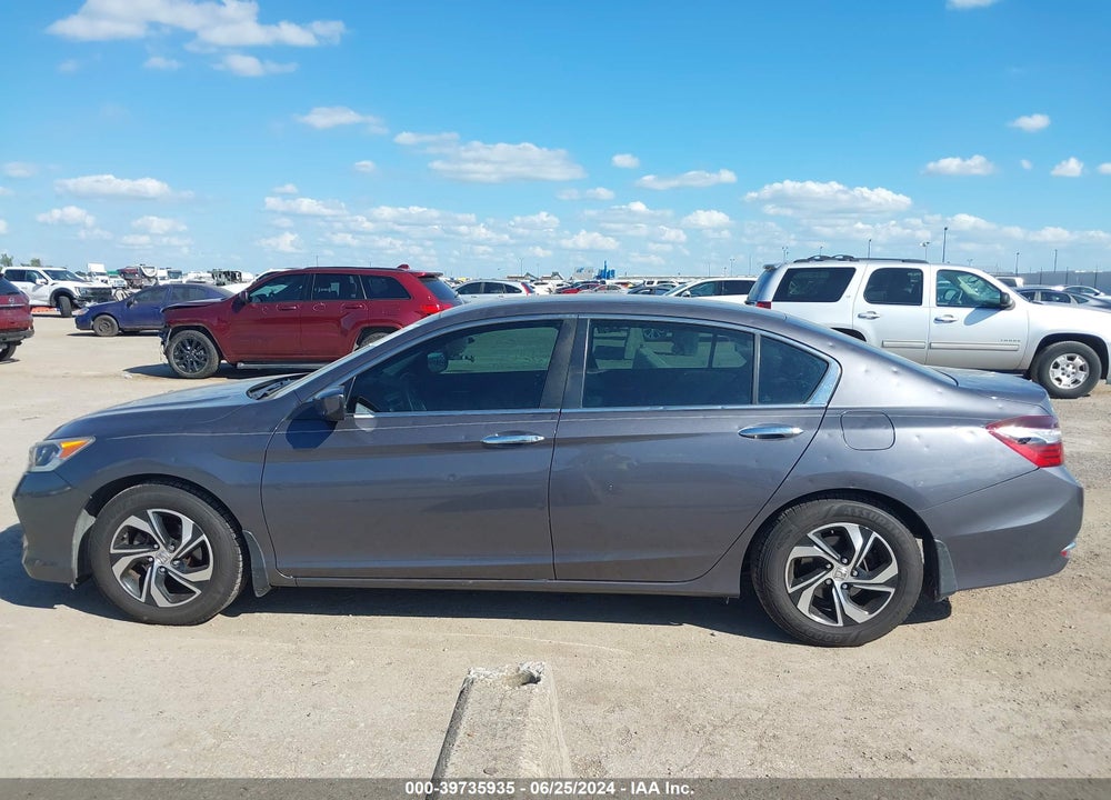 2016 HONDA ACCORD LX VIN: 1HGCR2F34GA095930