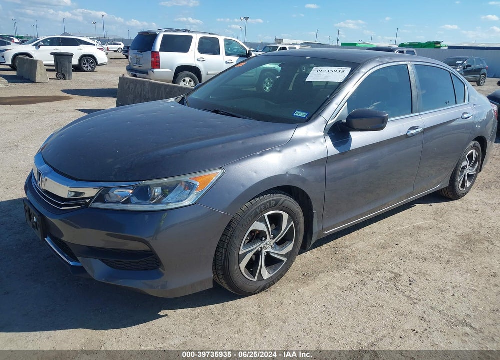 2016 HONDA ACCORD LX VIN: 1HGCR2F34GA095930