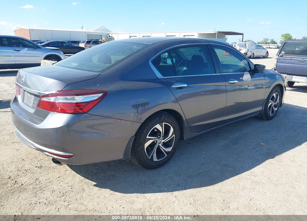 2016 HONDA ACCORD LX VIN: 1HGCR2F34GA095930