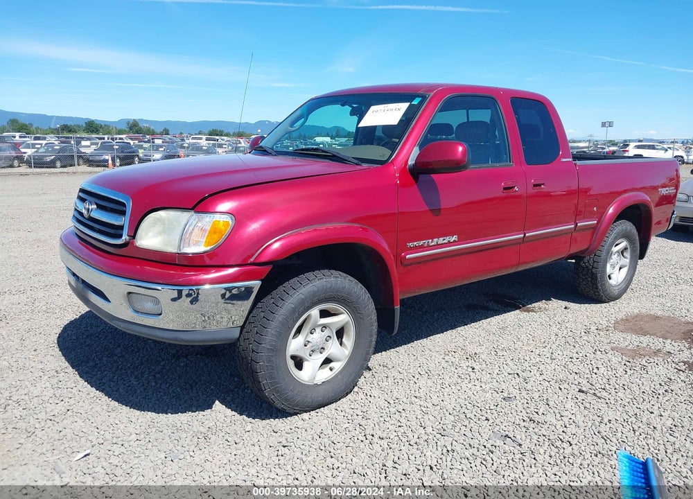 2001 TOYOTA TUNDRA LTD V8 VIN: 5TBBT48121S158433