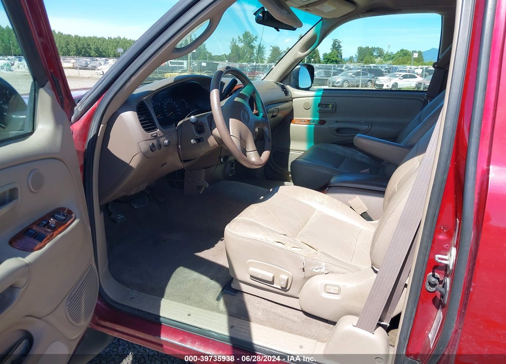 2001 TOYOTA TUNDRA LTD V8 VIN: 5TBBT48121S158433