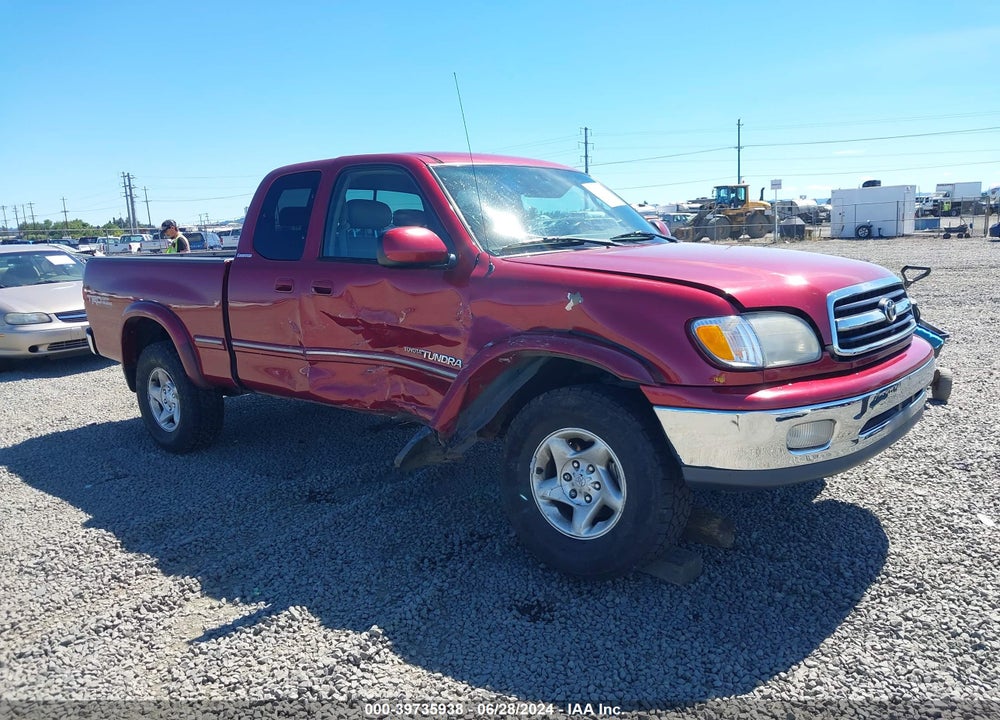 2001 TOYOTA TUNDRA LTD V8 VIN: 5TBBT48121S158433