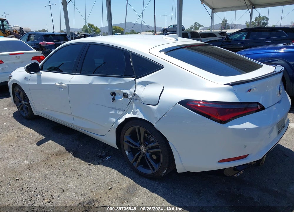 2023 ACURA INTEGRA A-SPEC W/ TECHNOLOGY VIN: 19UDE4H68PA009652
