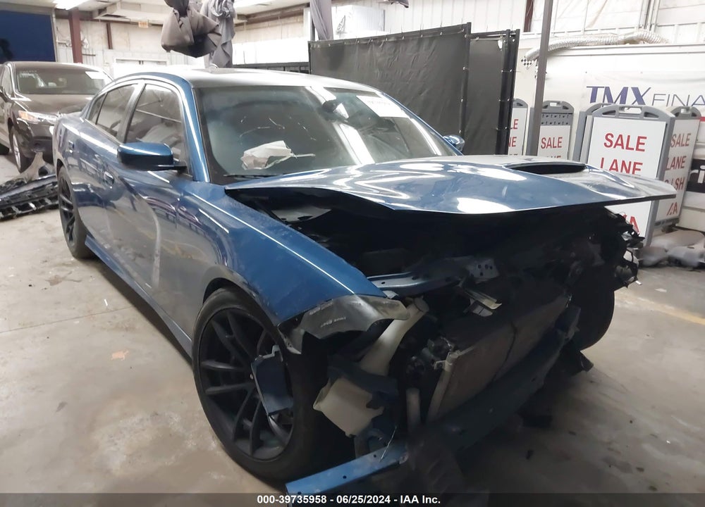 2020 DODGE CHARGER SCAT PACK RWD VIN: 2C3CDXGJ4LH153333
