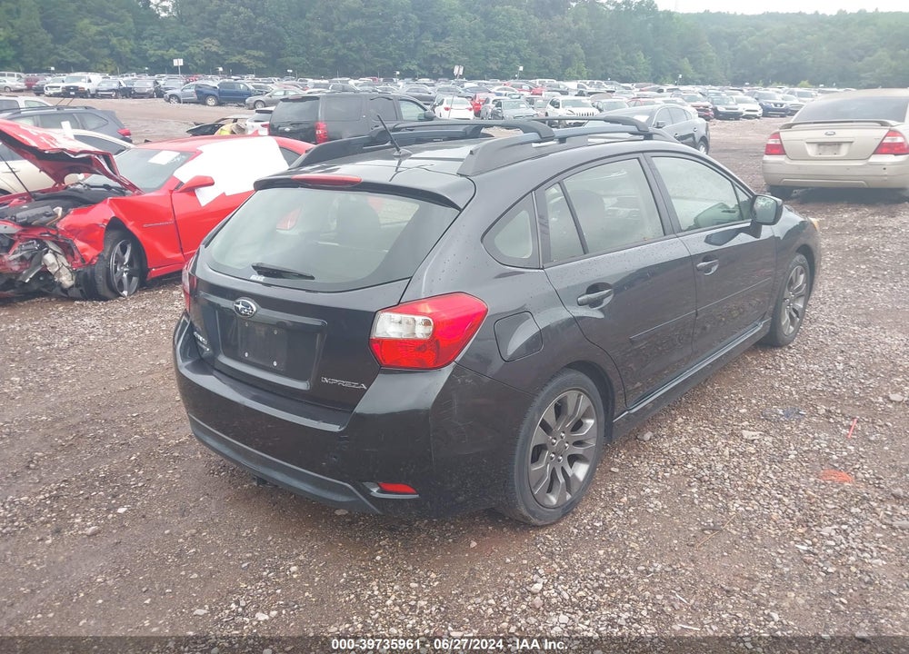 2014 SUBARU IMPREZA 2.0I SPORT PREMIUM VIN: JF1GPAL68E8259219