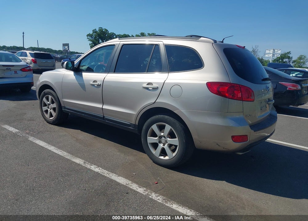 2007 HYUNDAI SANTA FE LIMITED/SE VIN: 5NMSH73E37H072838