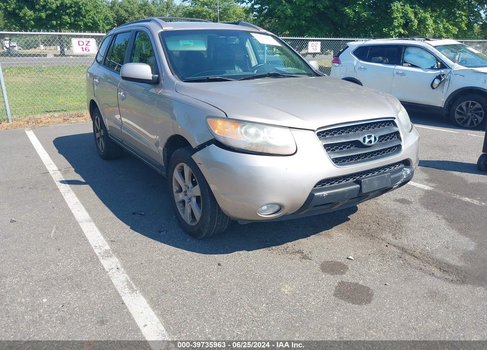2007 HYUNDAI SANTA FE LIMITED/SE VIN: 5NMSH73E37H072838
