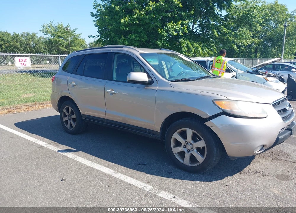 2007 HYUNDAI SANTA FE LIMITED/SE VIN: 5NMSH73E37H072838