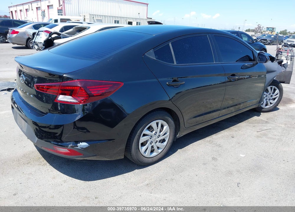 2019 HYUNDAI ELANTRA SE VIN: 5NPD74LF4KH431368