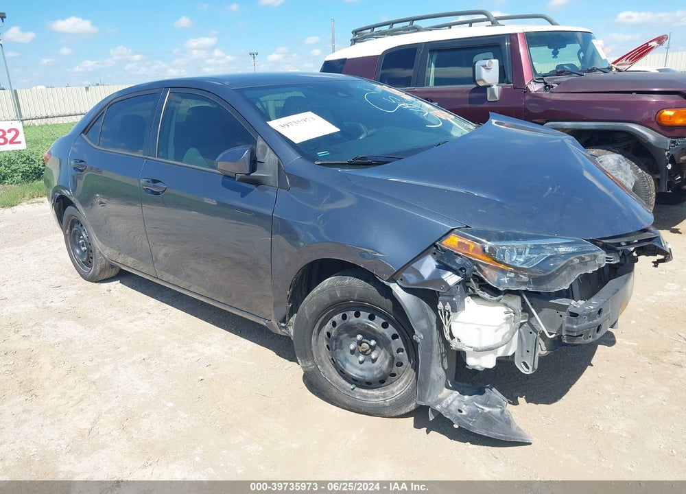 2019 TOYOTA COROLLA LE VIN: 5YFBURHE5KP943317