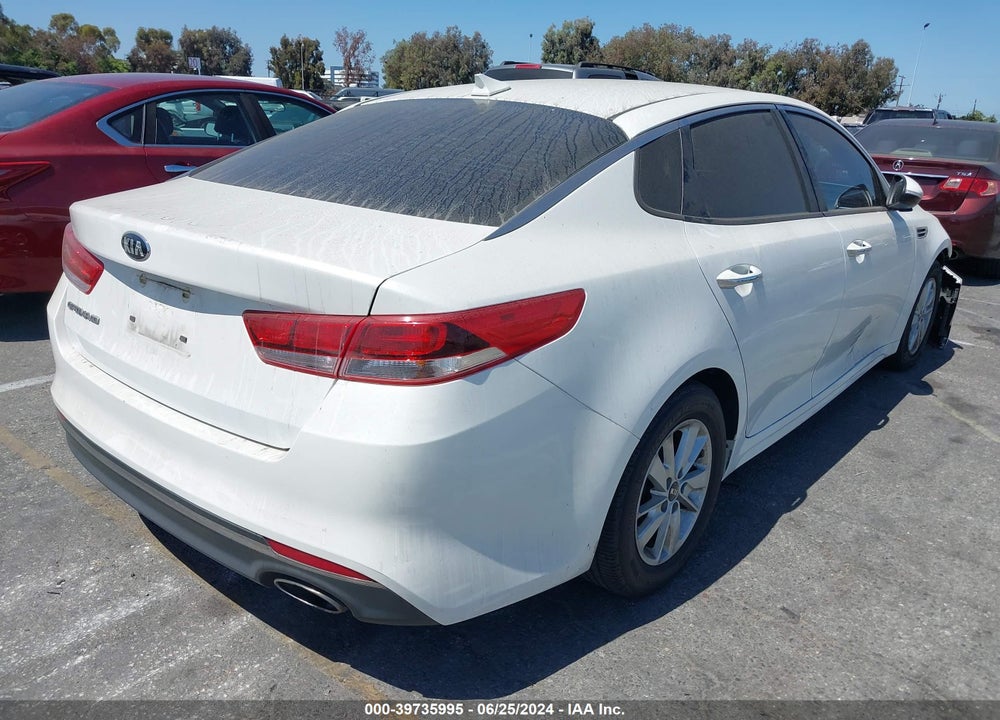 2016 KIA OPTIMA VIN: KNAGT4L34G5101877