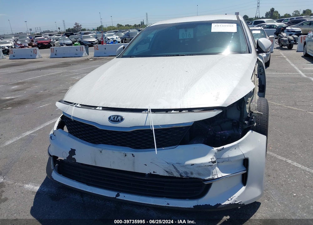 2016 KIA OPTIMA VIN: KNAGT4L34G5101877