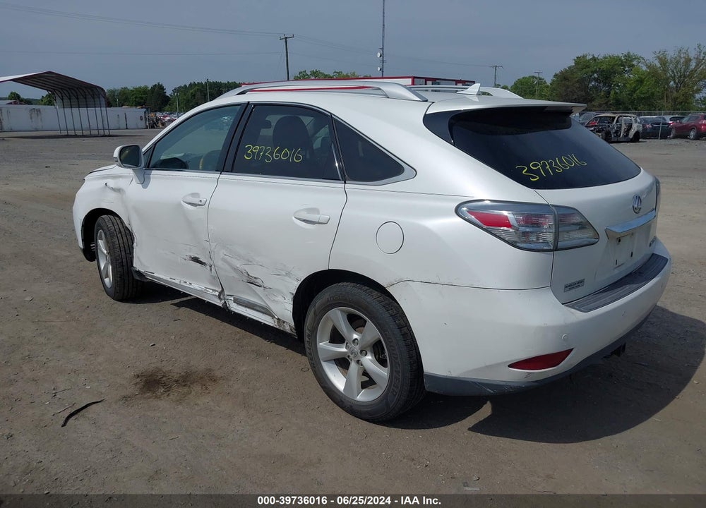 2011 LEXUS RX 350 VIN: 2T2BK1BA6BC116662