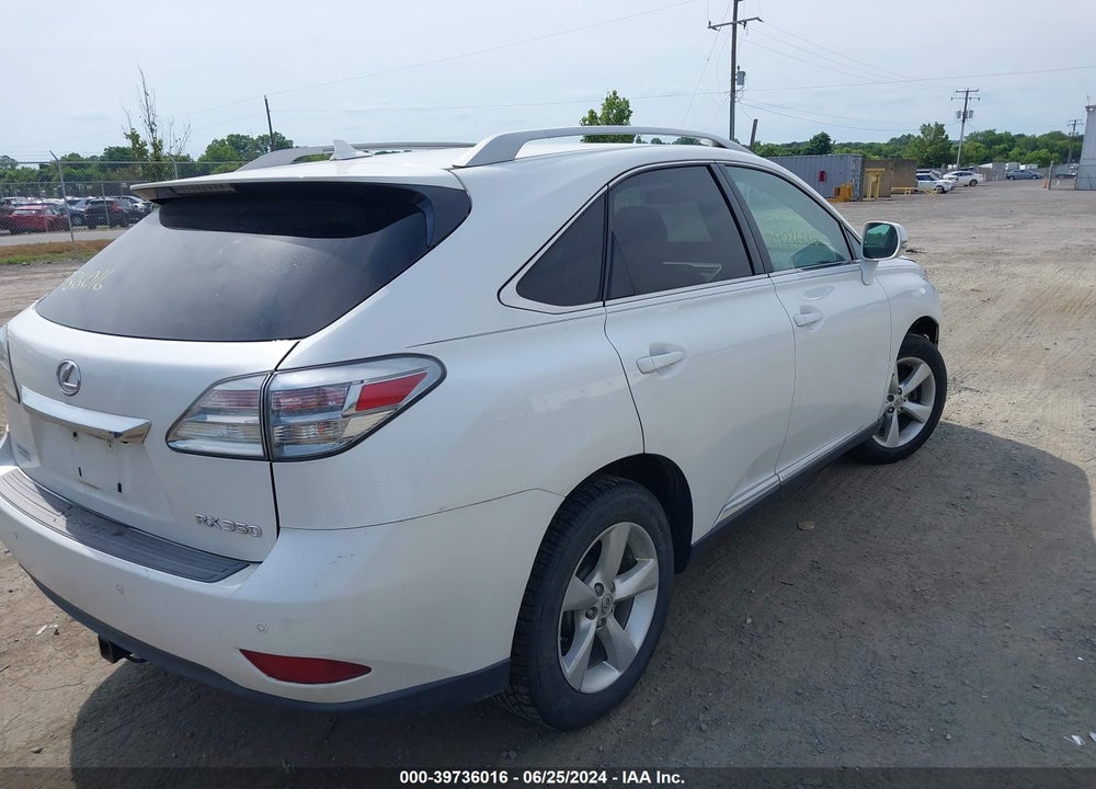2011 LEXUS RX 350 VIN: 2T2BK1BA6BC116662