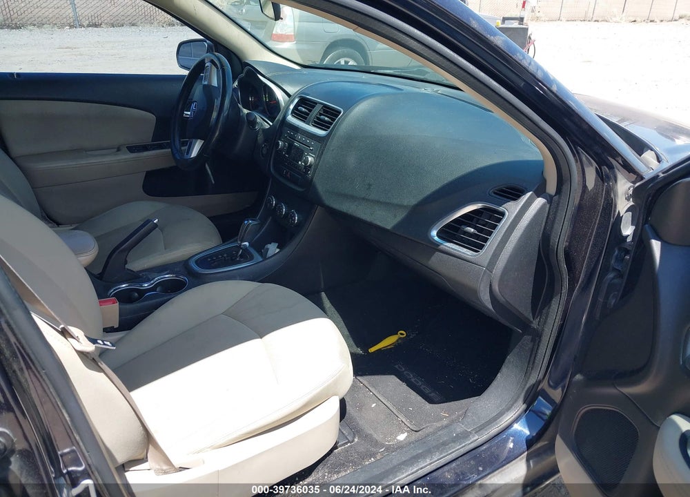 2011 DODGE AVENGER MAINSTREET VIN: 1B3BD1FBXBN537087