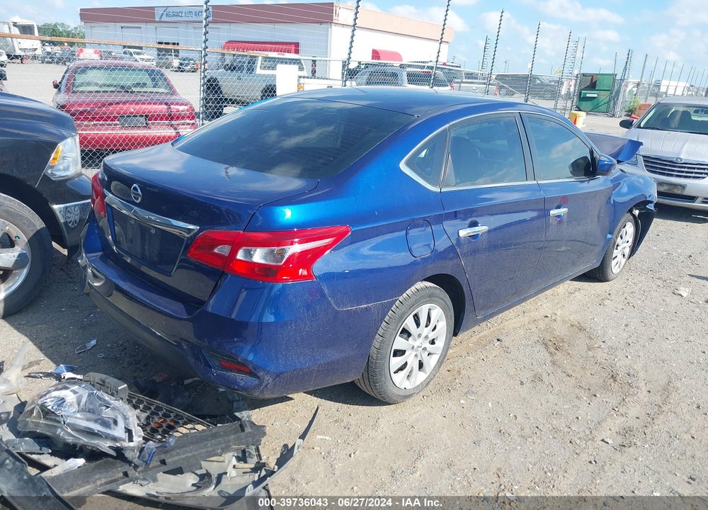 2018 NISSAN SENTRA S VIN: 3N1AB7AP8JY275497