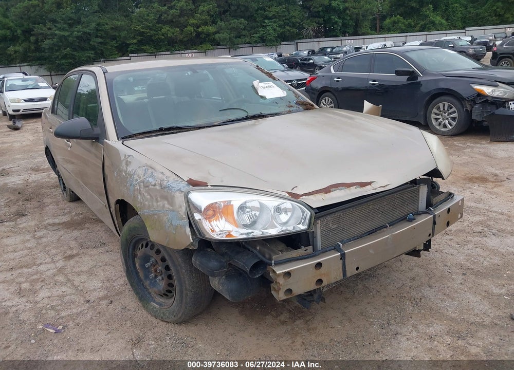 2008 CHEVROLET MALIBU CLASSIC LS VIN: 1G1ZS58F38F139919
