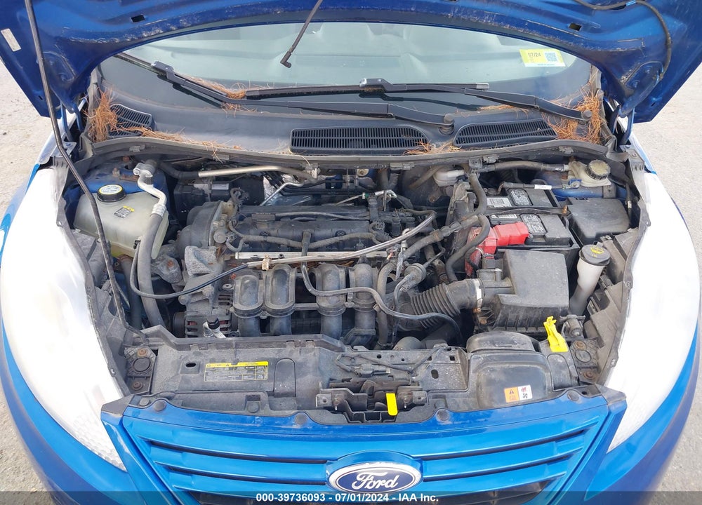 2011 FORD FIESTA S VIN: 3FADP4AJ1BM169686