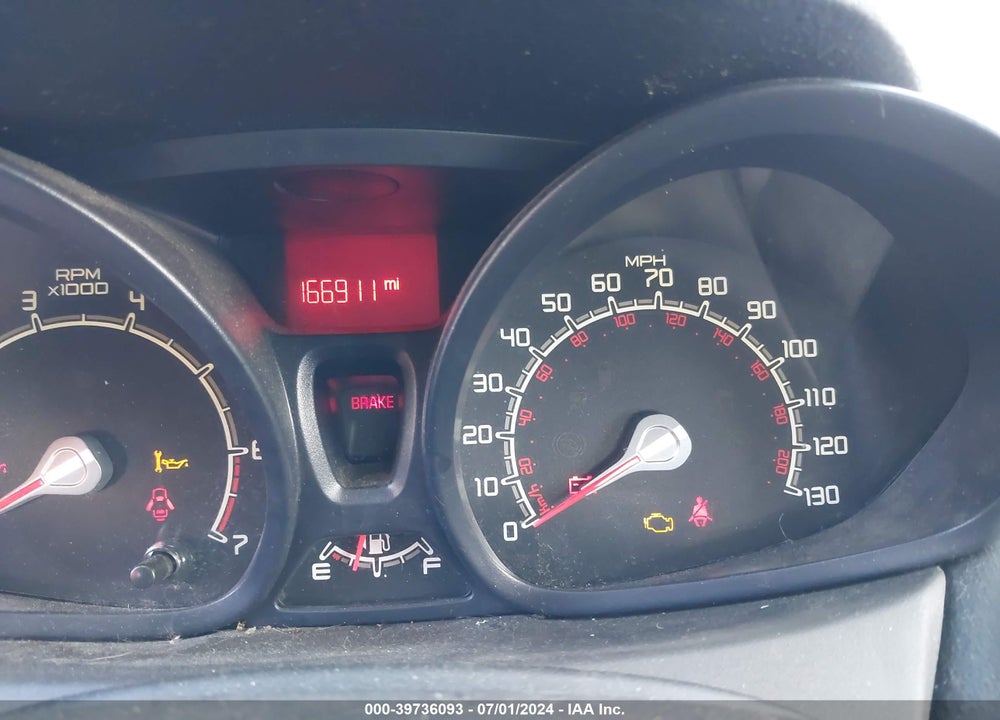 2011 FORD FIESTA S VIN: 3FADP4AJ1BM169686