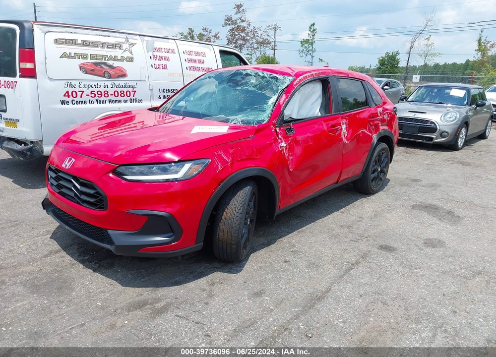 2024 HONDA HR-V 2WD SPORT/2WD SPORT W/O BSI VIN: 3CZRZ1H54RM748418