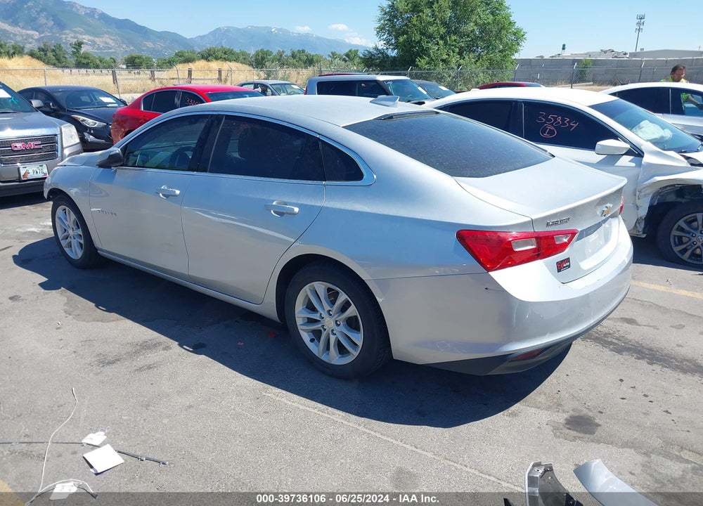 2018 CHEVROLET MALIBU LT VIN: 1G1ZD5ST3JF130524