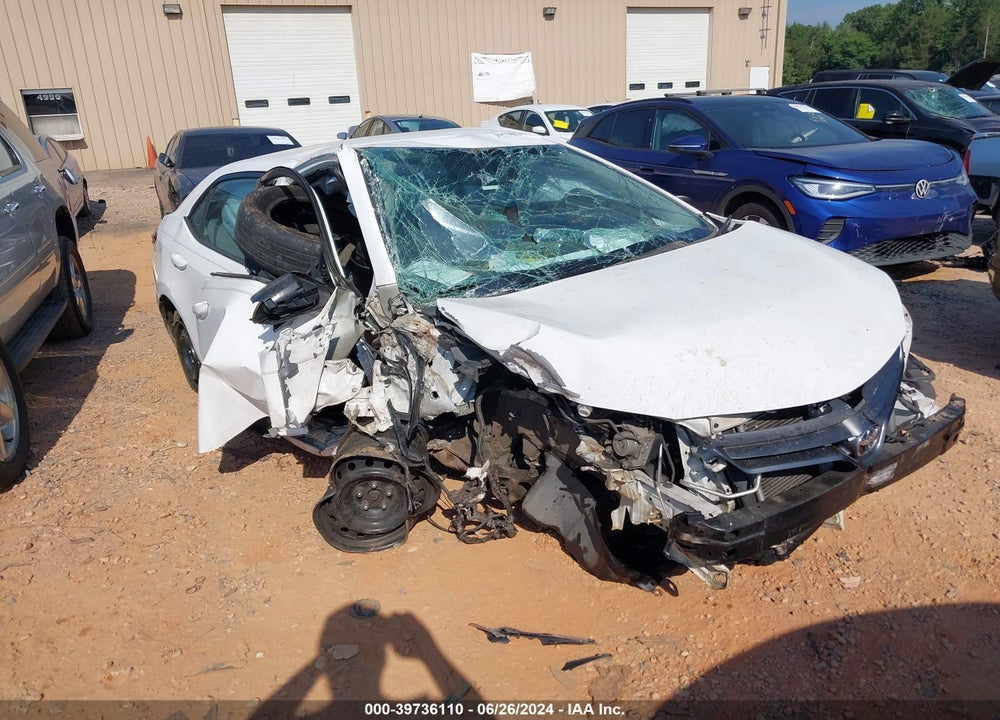 2016 TOYOTA COROLLA LE VIN: 2T1BURHE7GC592711