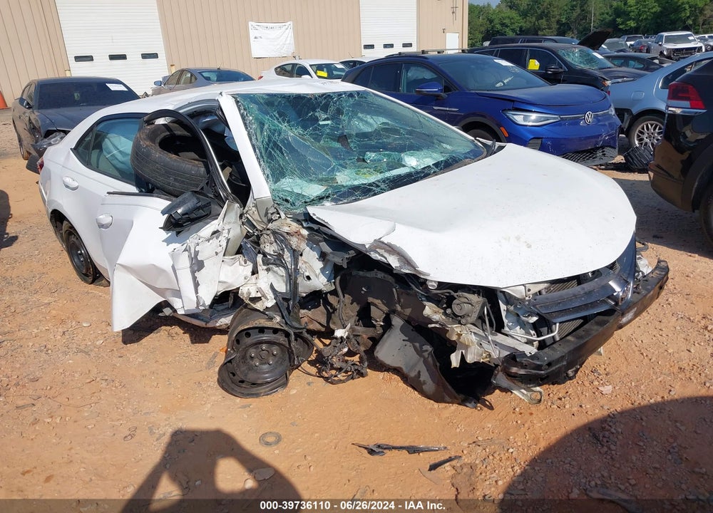 2016 TOYOTA COROLLA LE VIN: 2T1BURHE7GC592711