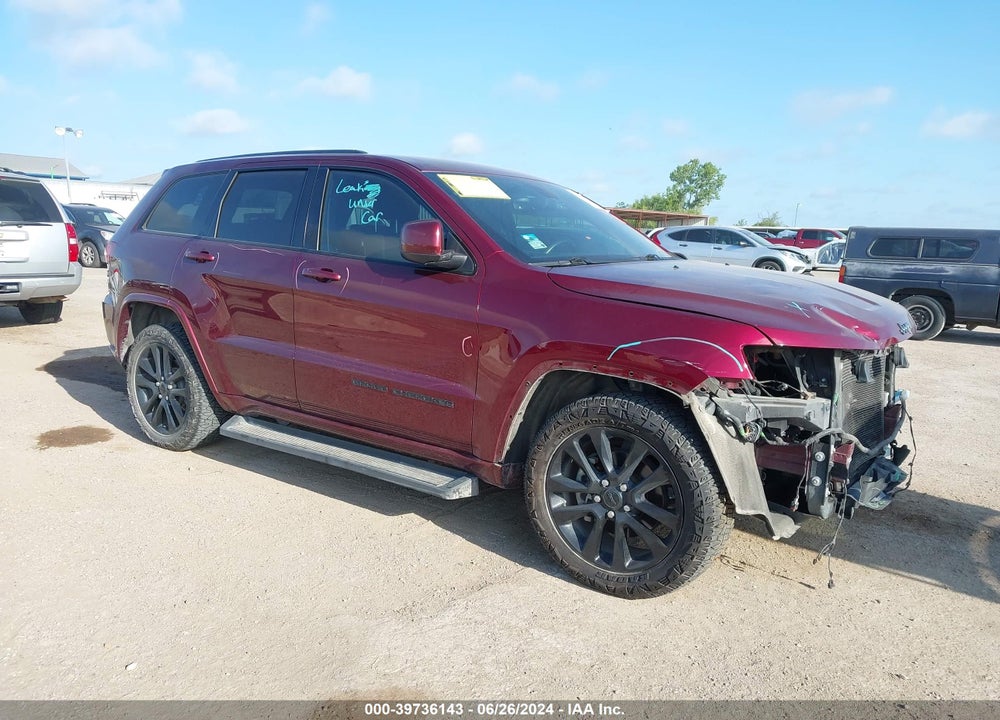 2017 JEEP GRAND CHEROKEE ALTITUDE 4X2 VIN: 1C4RJEAG0HC925580
