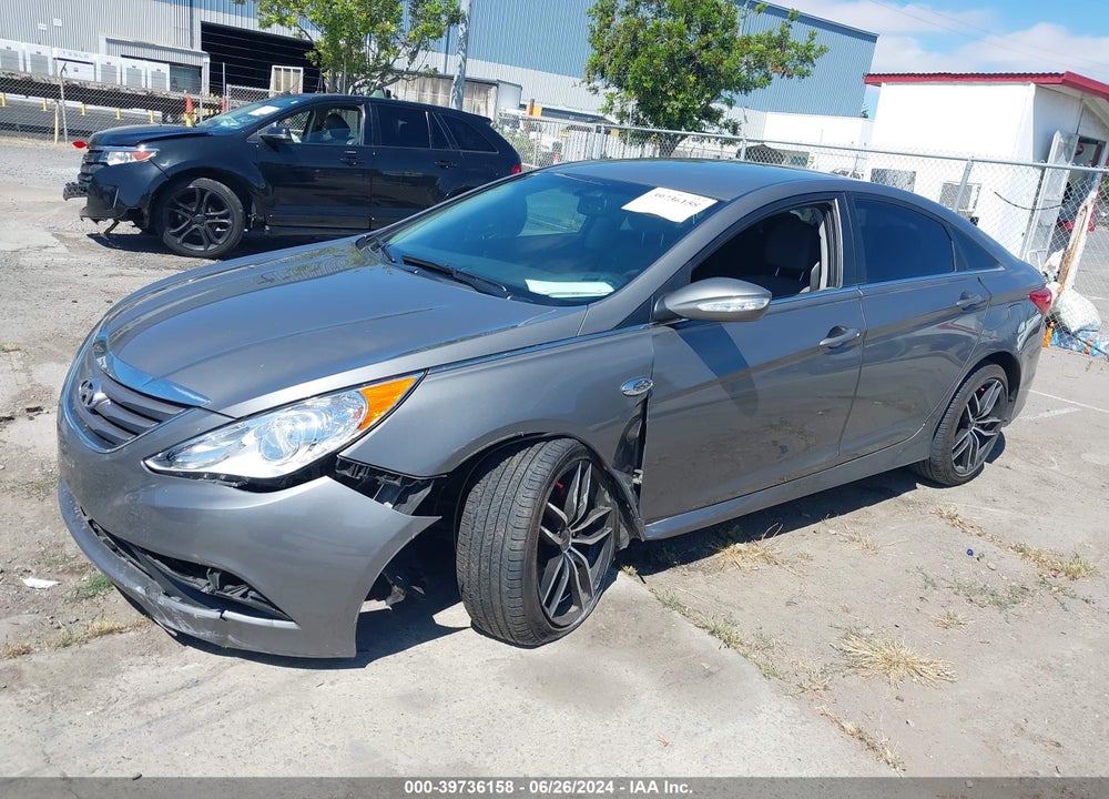 2014 HYUNDAI SONATA GLS VIN: 5NPEB4AC2EH868804