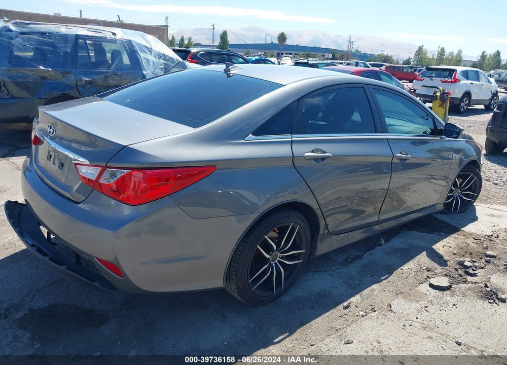 2014 HYUNDAI SONATA GLS VIN: 5NPEB4AC2EH868804