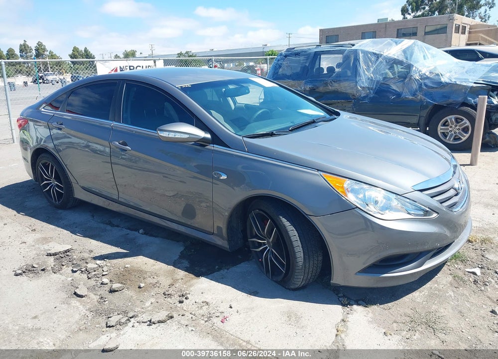 2014 HYUNDAI SONATA GLS VIN: 5NPEB4AC2EH868804