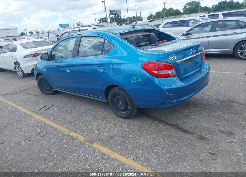 2020 MITSUBISHI MIRAGE G4 VIN: ML32F3FJ7LHF03142