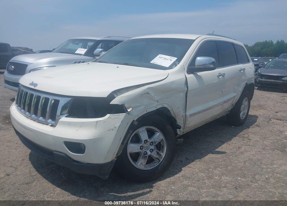 2012 JEEP GRAND CHEROKEE LAREDO VIN: 1C4RJEAG6CC119719