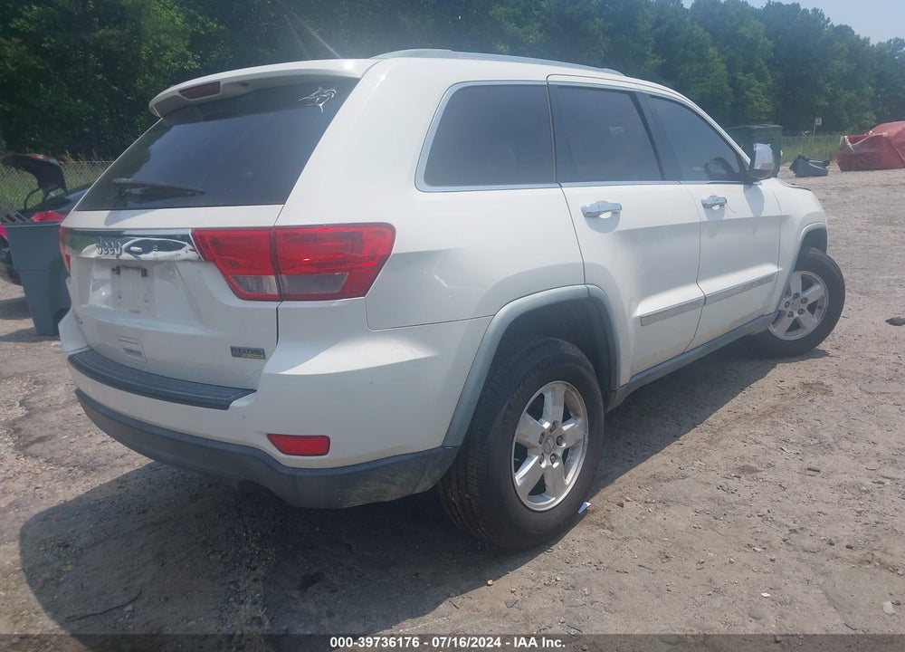 2012 JEEP GRAND CHEROKEE LAREDO VIN: 1C4RJEAG6CC119719