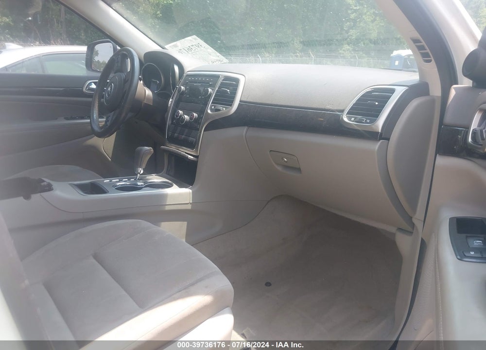 2012 JEEP GRAND CHEROKEE LAREDO VIN: 1C4RJEAG6CC119719