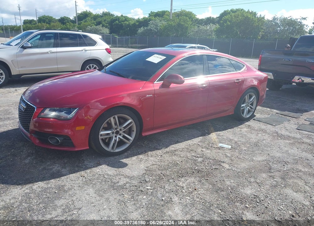 2013 AUDI A7 3.0T PREMIUM VIN: WAU2GAFC2DN027881